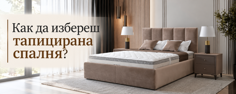 Как да избереш тапицирана спалня, която ще ти е удобна и ще изглежда добре години наред